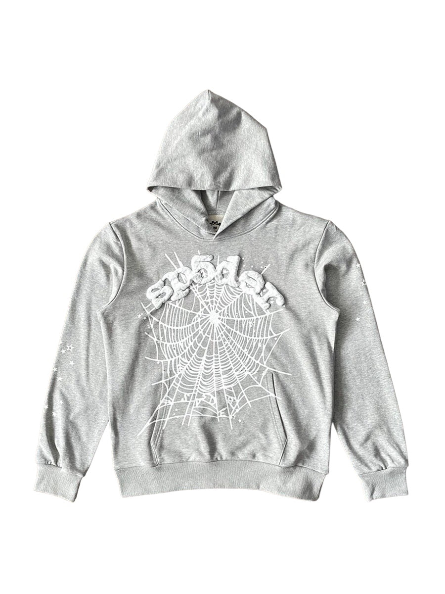 SP5DER WORLDWIDE OG WEB HOODIE - Grey