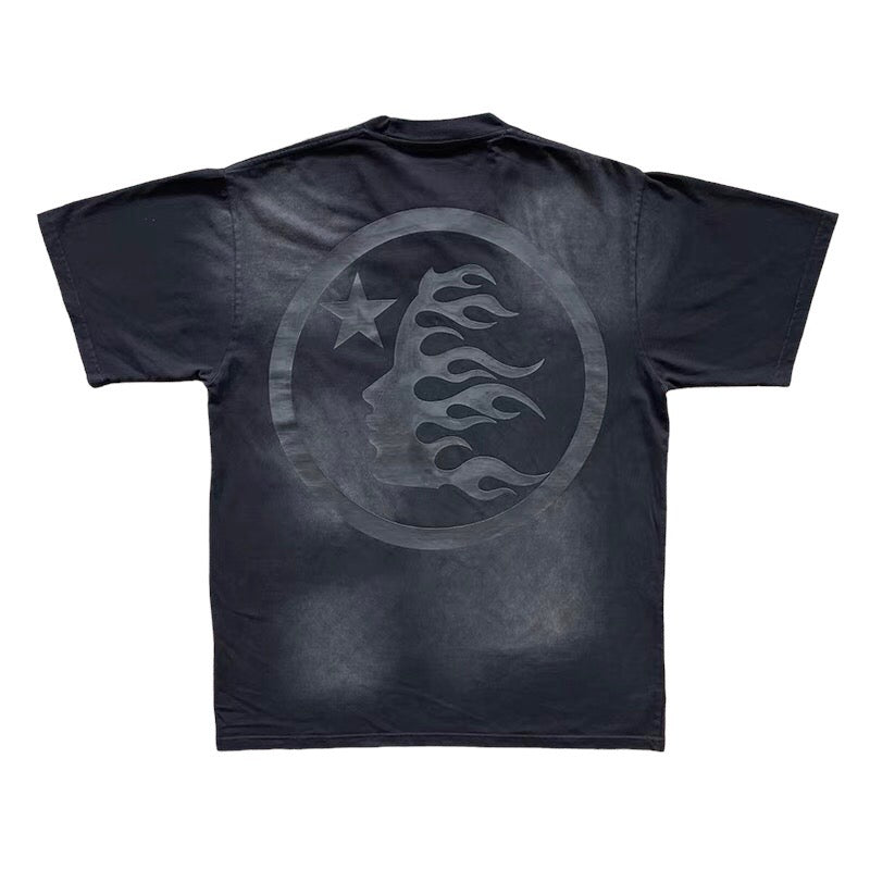 HELLSTAR SPORT LOGO GEL TEE - All black