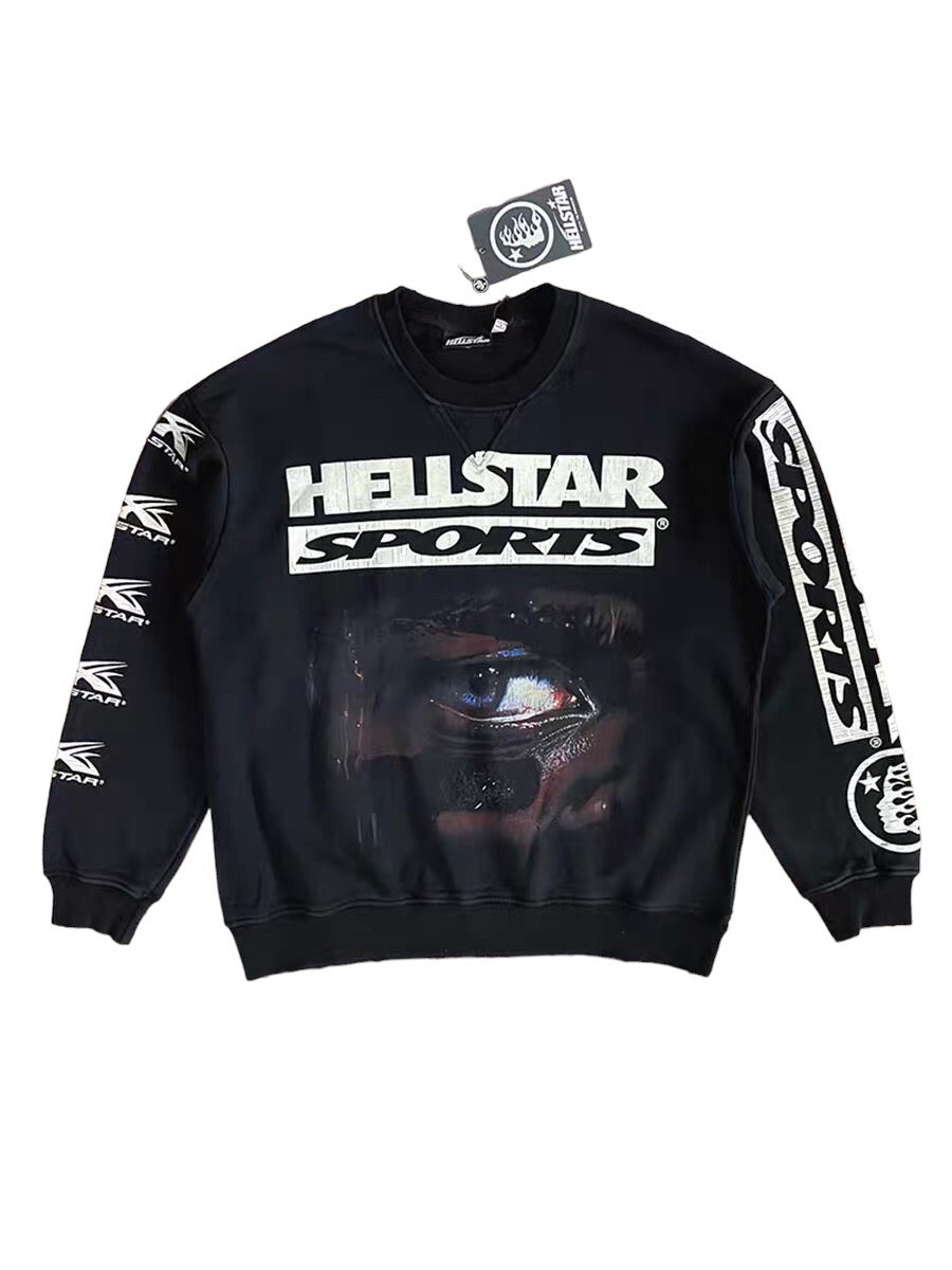 HELLSTAR SPORTS 96’ CREWNECK - Black