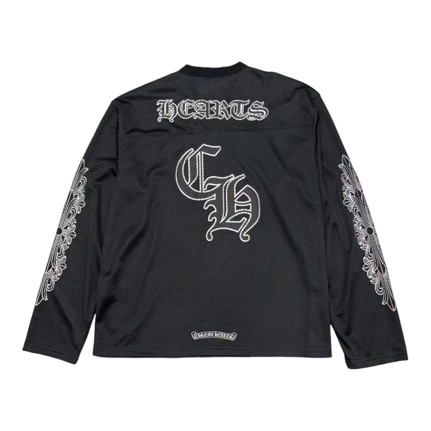 CH SPORT MESH JERSEY LONG SLEEVE TOP - black