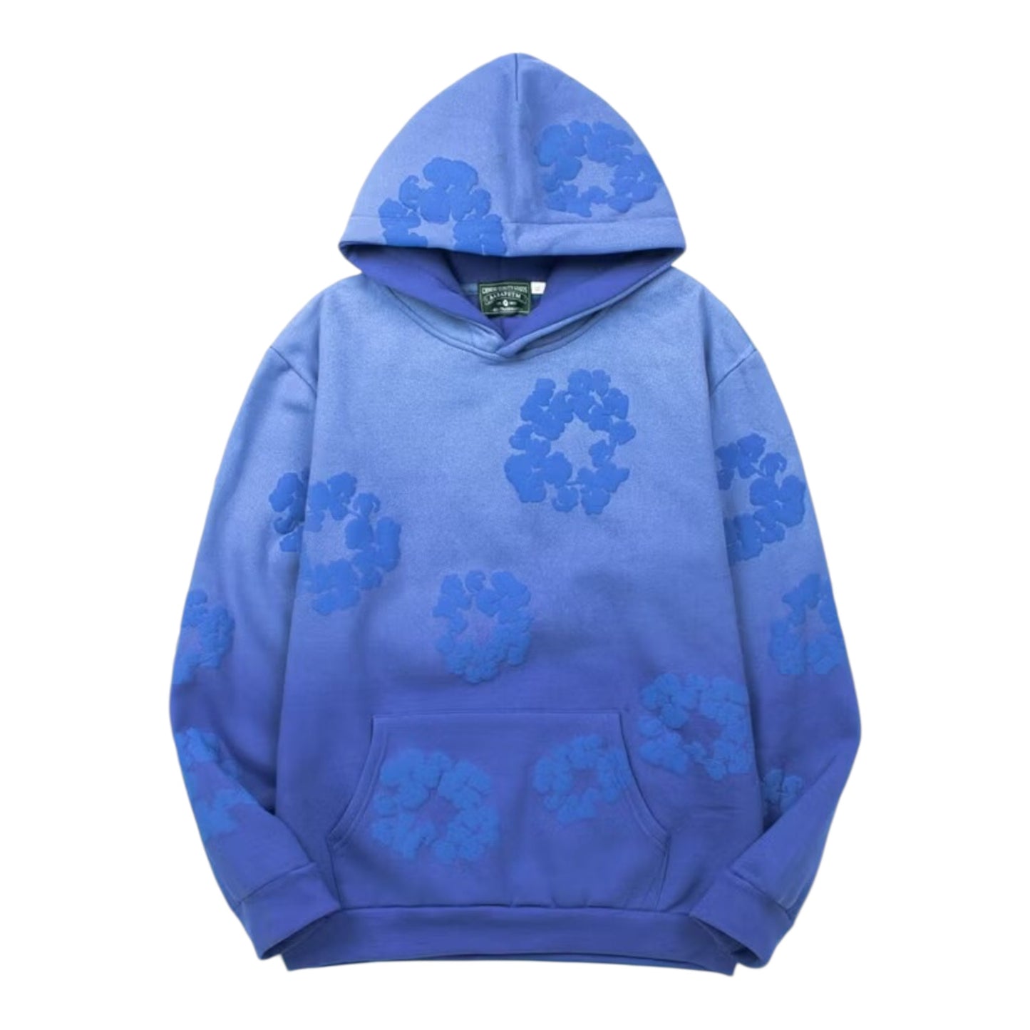 DENIM TEARS MONO COTTON WREATH HOODIE
