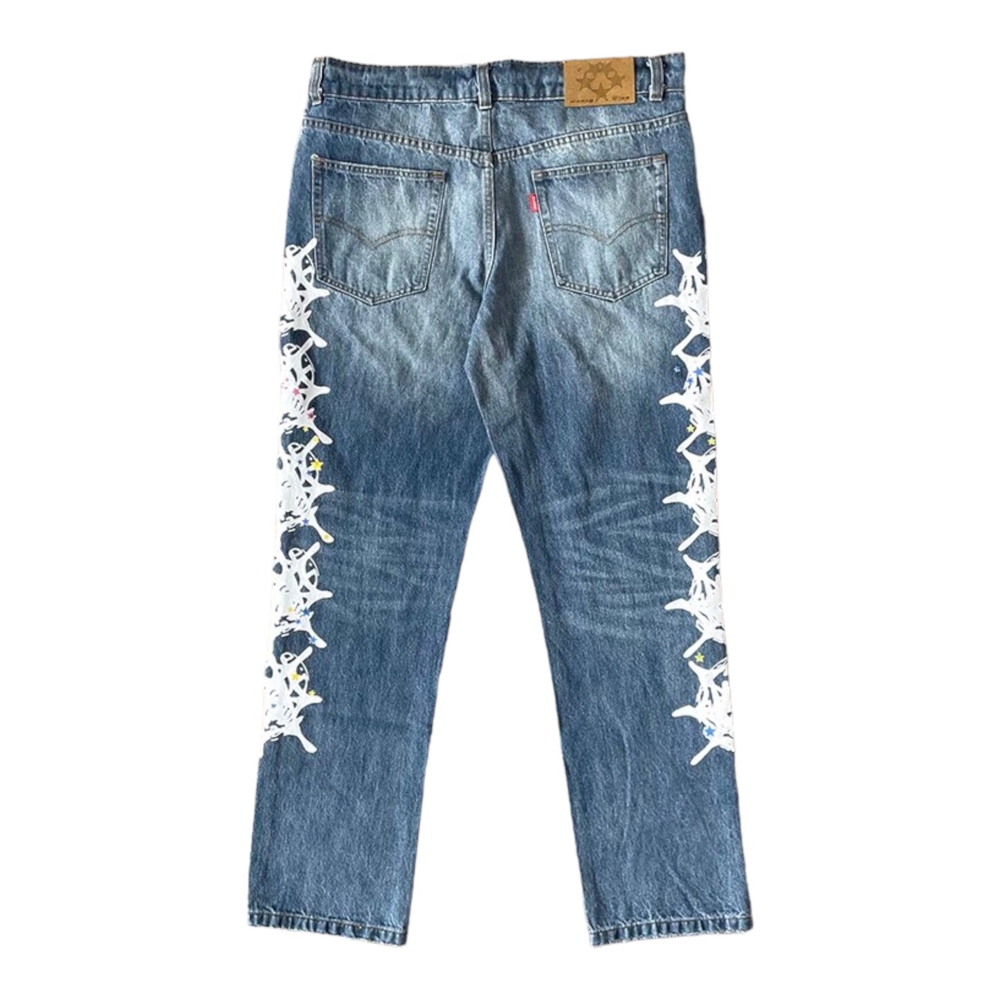 SP5DER WORLDWIDE VINTAGE WEB JEAN