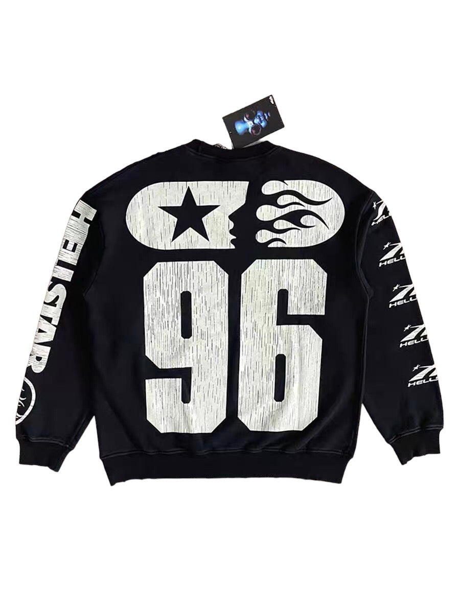 HELLSTAR SPORTS 96’ CREWNECK - Black