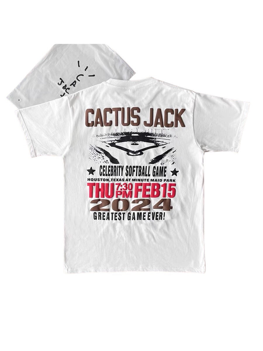 TRAVIS SCOTT CACTUS JACK CELEBRITY SOFTBALL GAME