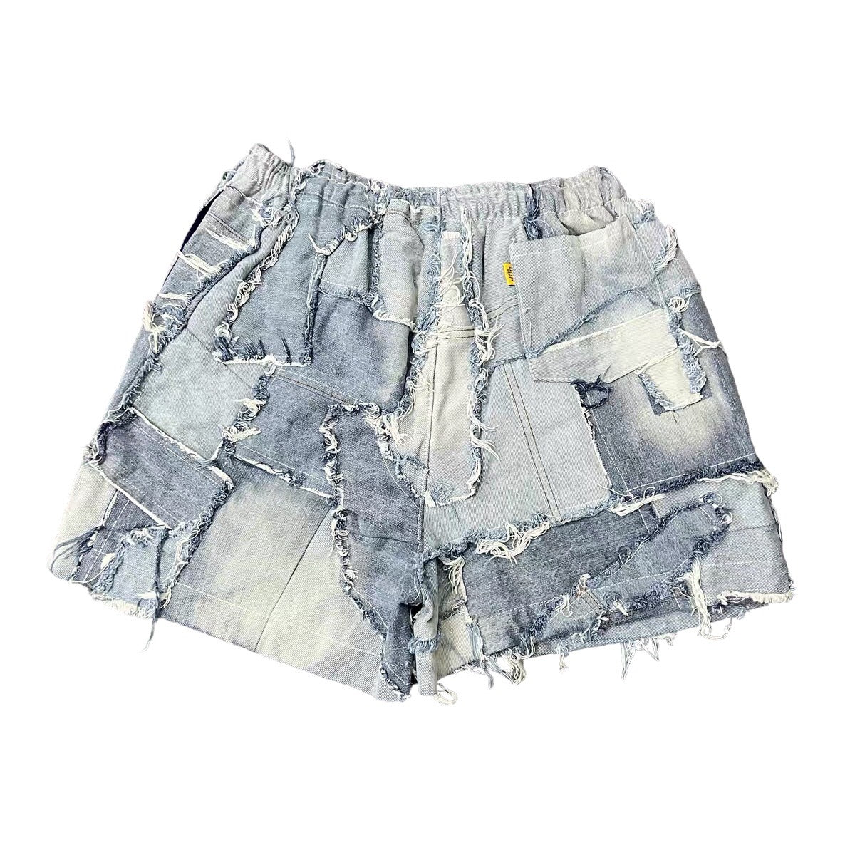 GALLERY DEPT. PATCHWORK DENIM ZUMA SHORTS