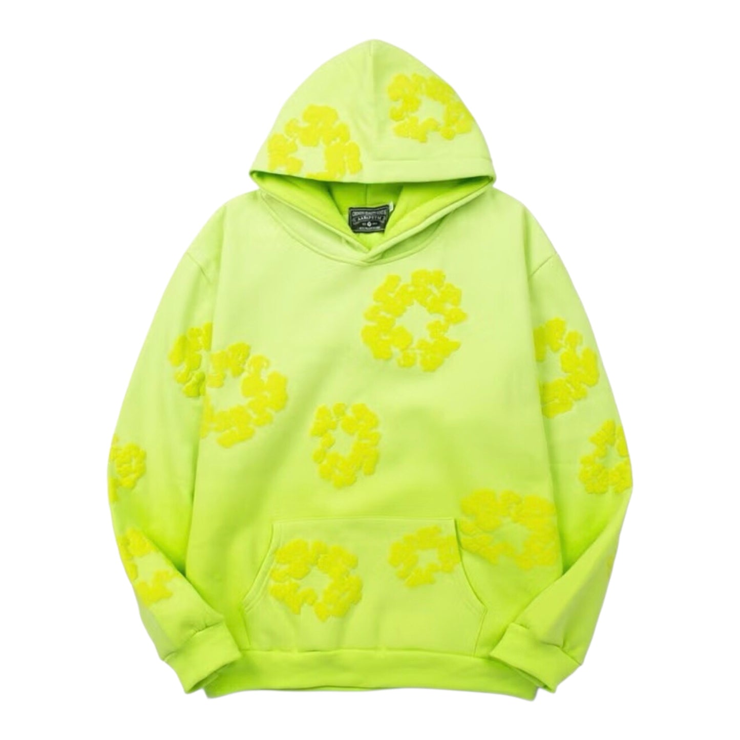 DENIM TEARS MONO COTTON WREATH HOODIE