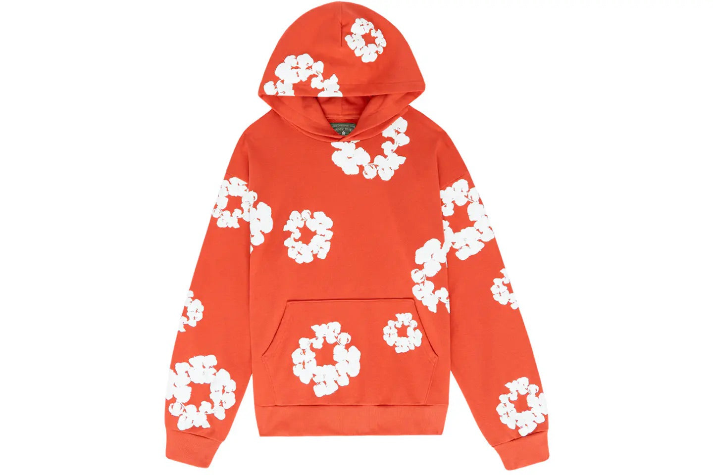 DENIM TEARS COTTON WREATH HOODIE - “Orange”