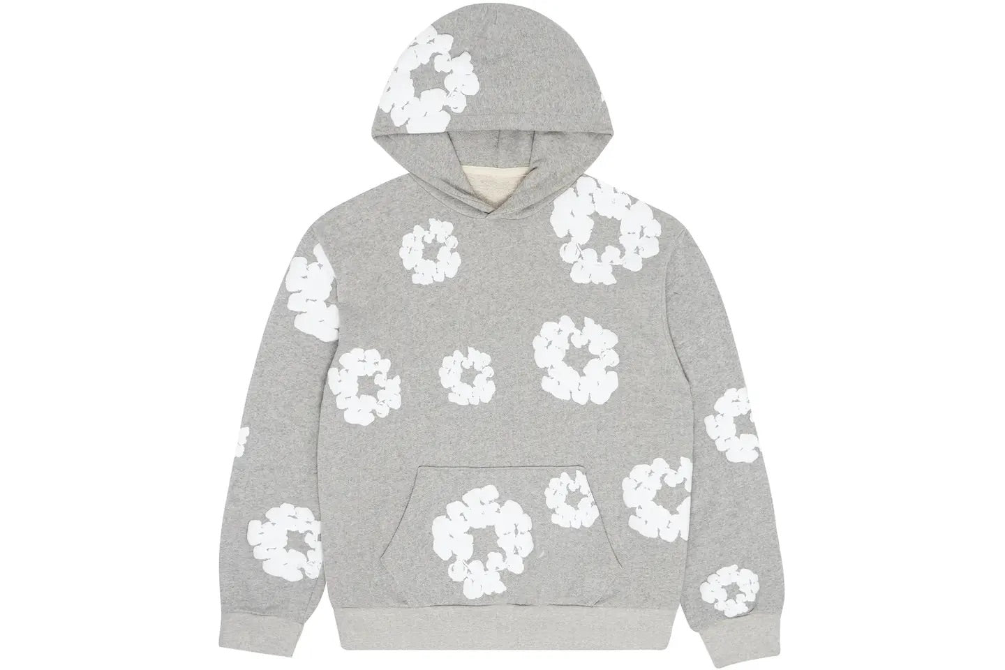 DENIM TEARS COTTON WREATH HOODIE - “Grey”