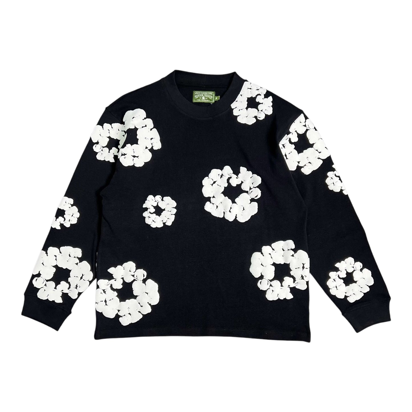 DENIM TEARS COTTON WREATH L/S SWEATER