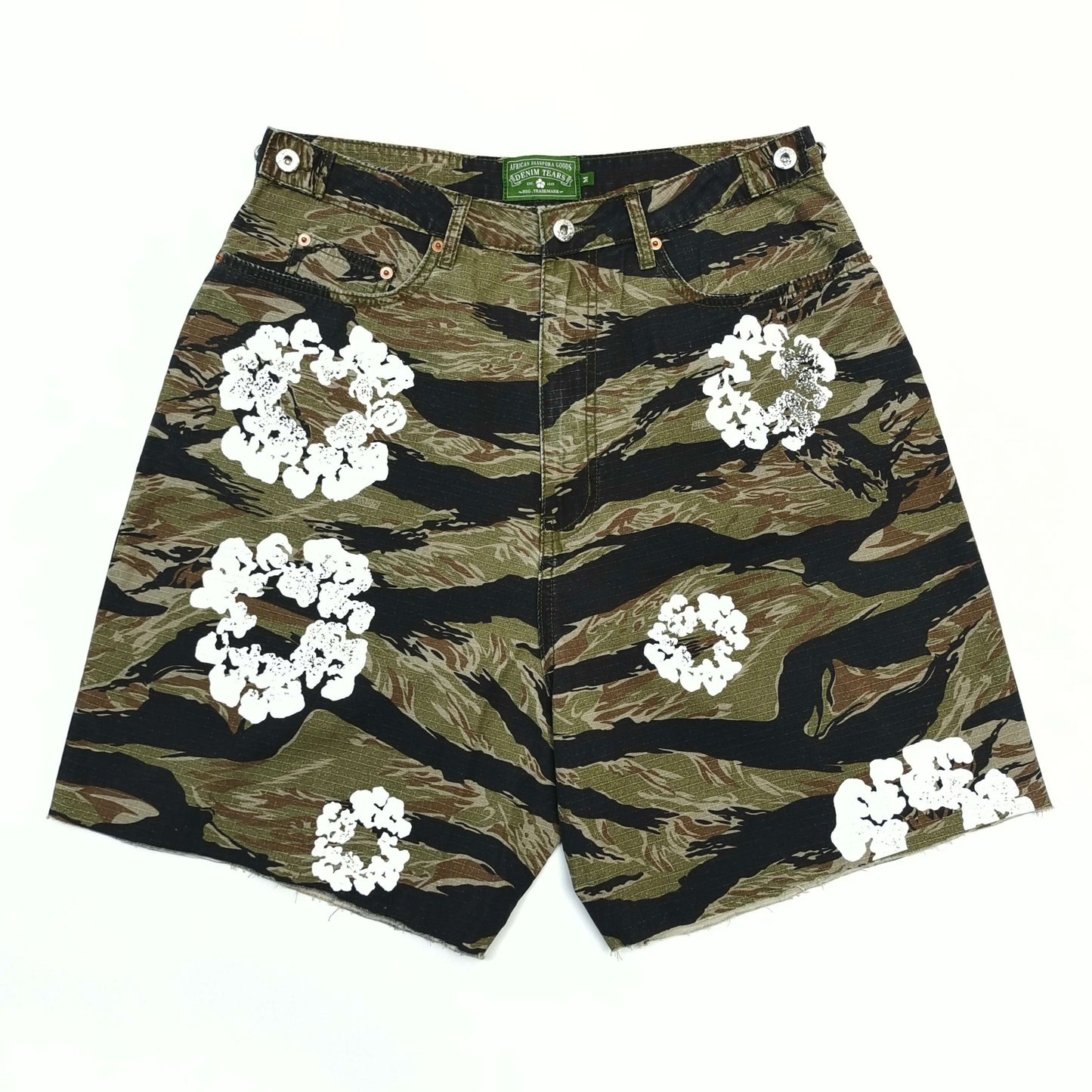 DENIM TEARS TIGER CAMO CW SHORT