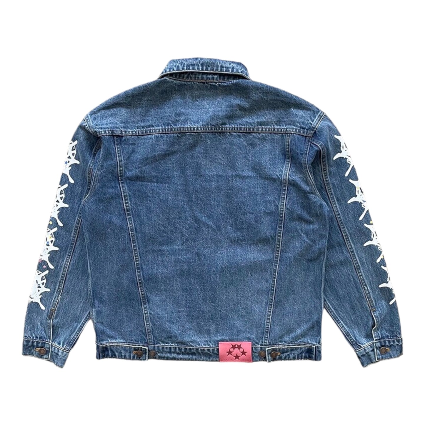 SP5DER WORLDWIDE DENIM JACKET