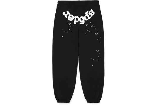 SP5DER WORLDWIDE OG WEB SWEATPANT - Black