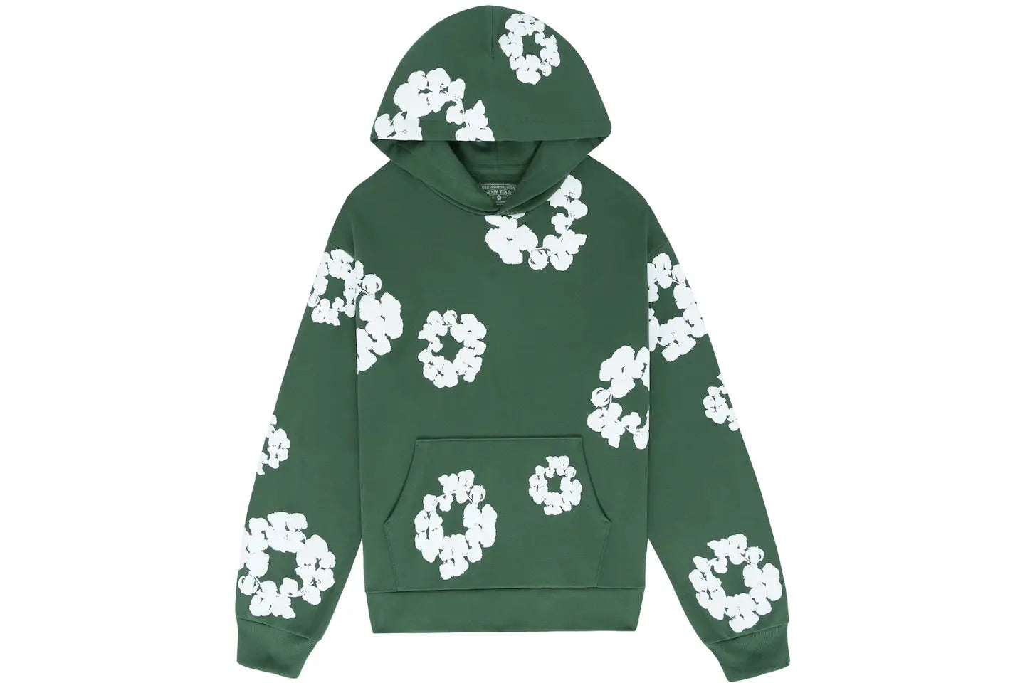 DENIM TEARS COTTON WREATH HOODIE - “Green”