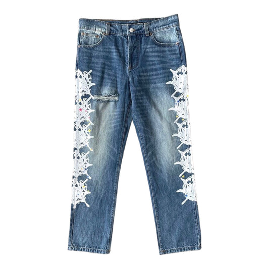 SP5DER WORLDWIDE VINTAGE WEB JEAN