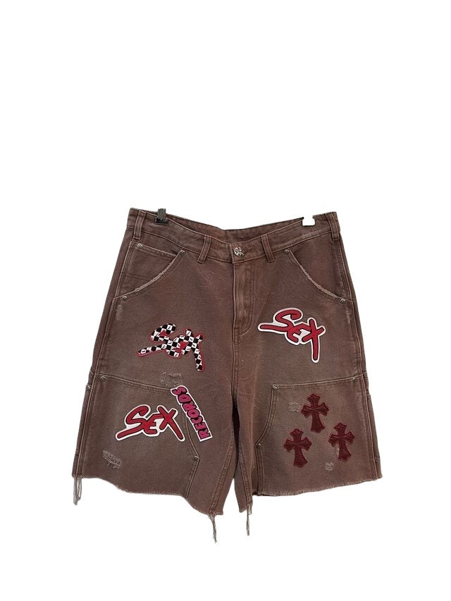 CHROME HEARTS MATTY BOYS DENIM SHORT