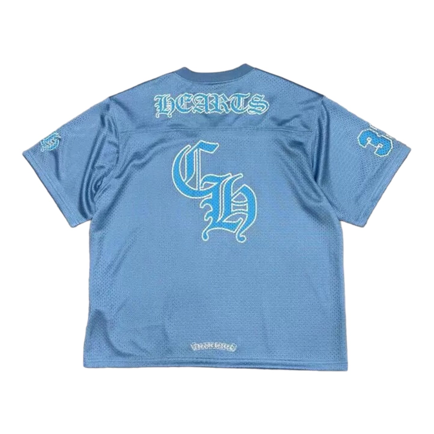 CHROME HEARTS SPORT MESH JERSEY TEE “Baby blue”