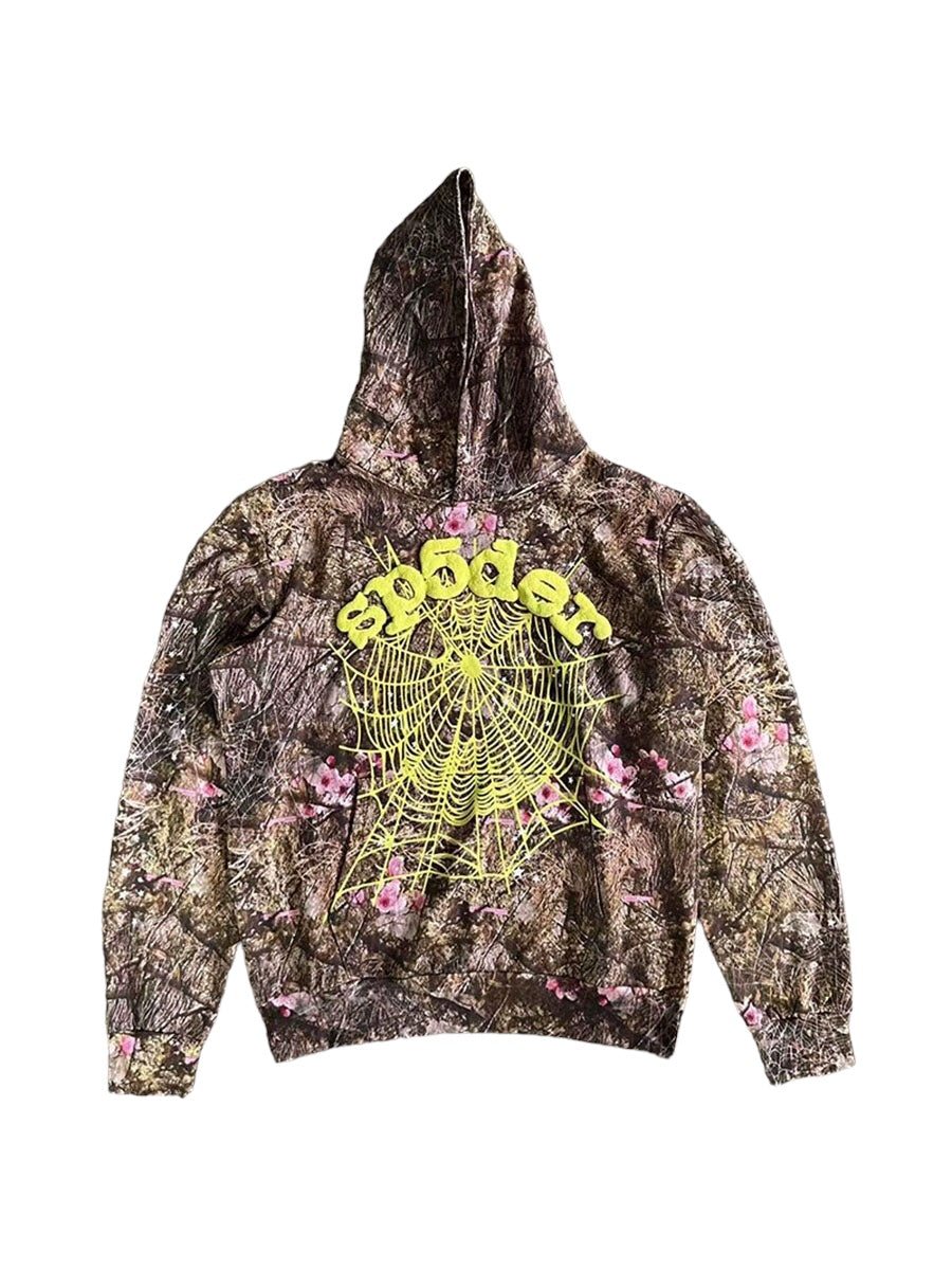 SP5DER WORLDWIDE OG WEB HOODIE - Camo