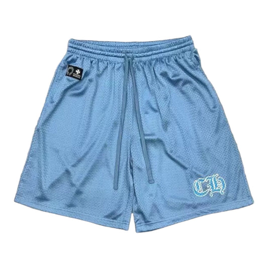 CHROME HEARTS SPORT MESH JERSEY SHORT “Baby Blue”