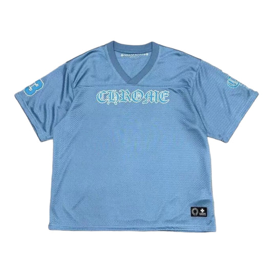 CHROME HEARTS SPORT MESH JERSEY TEE “Baby blue”