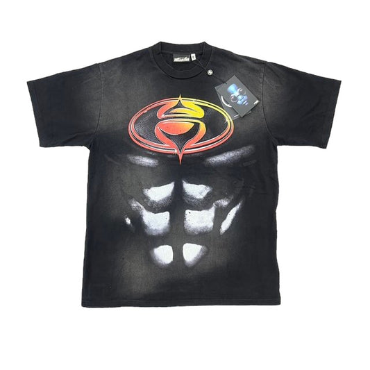 HELLSTAR SUPERHERO BLACK TEE