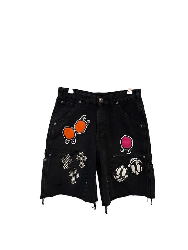 CHROME HEARTS MATTY BOYS DENIM SHORT