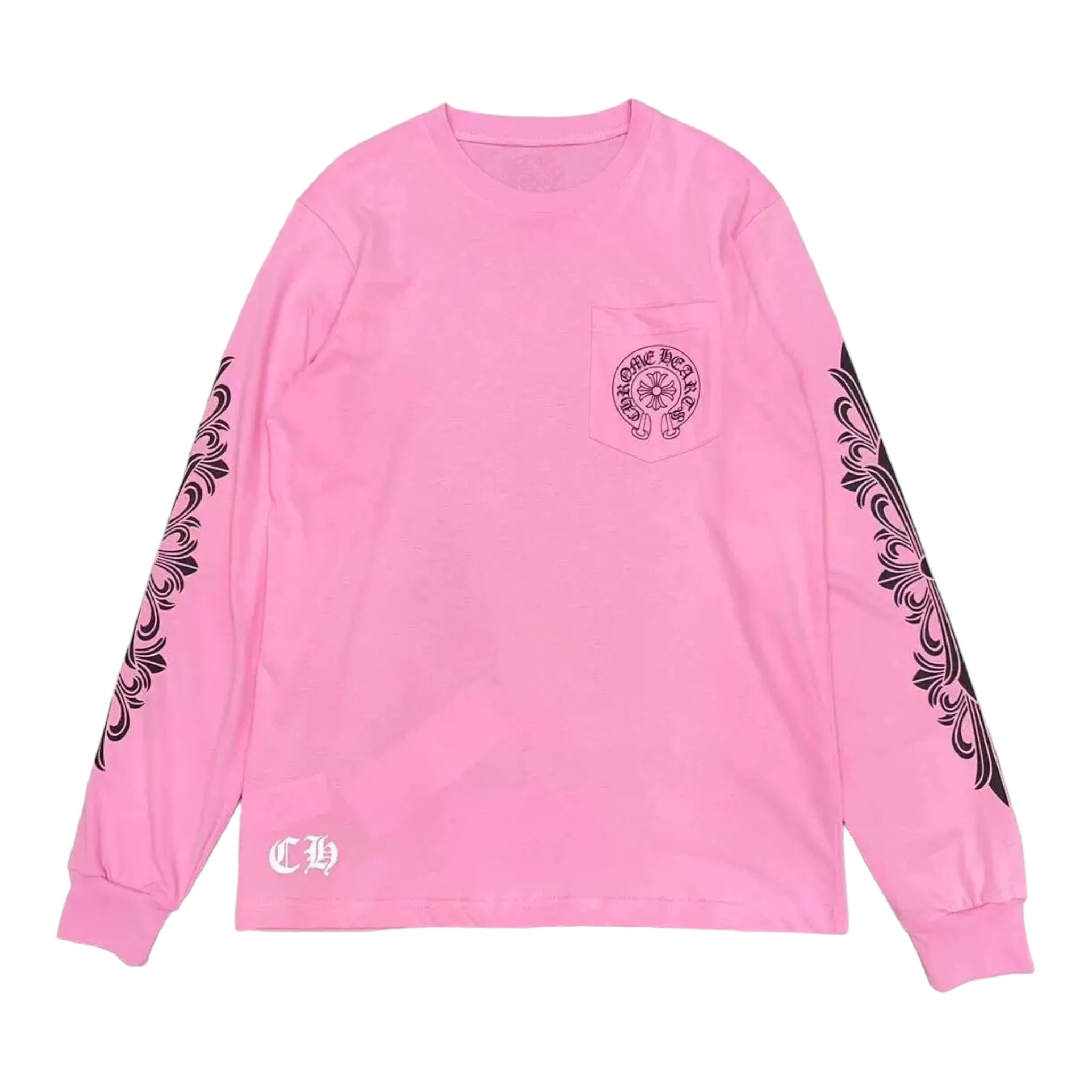 Chrome Hearts Pink Long cheapest Sleeve Size Small