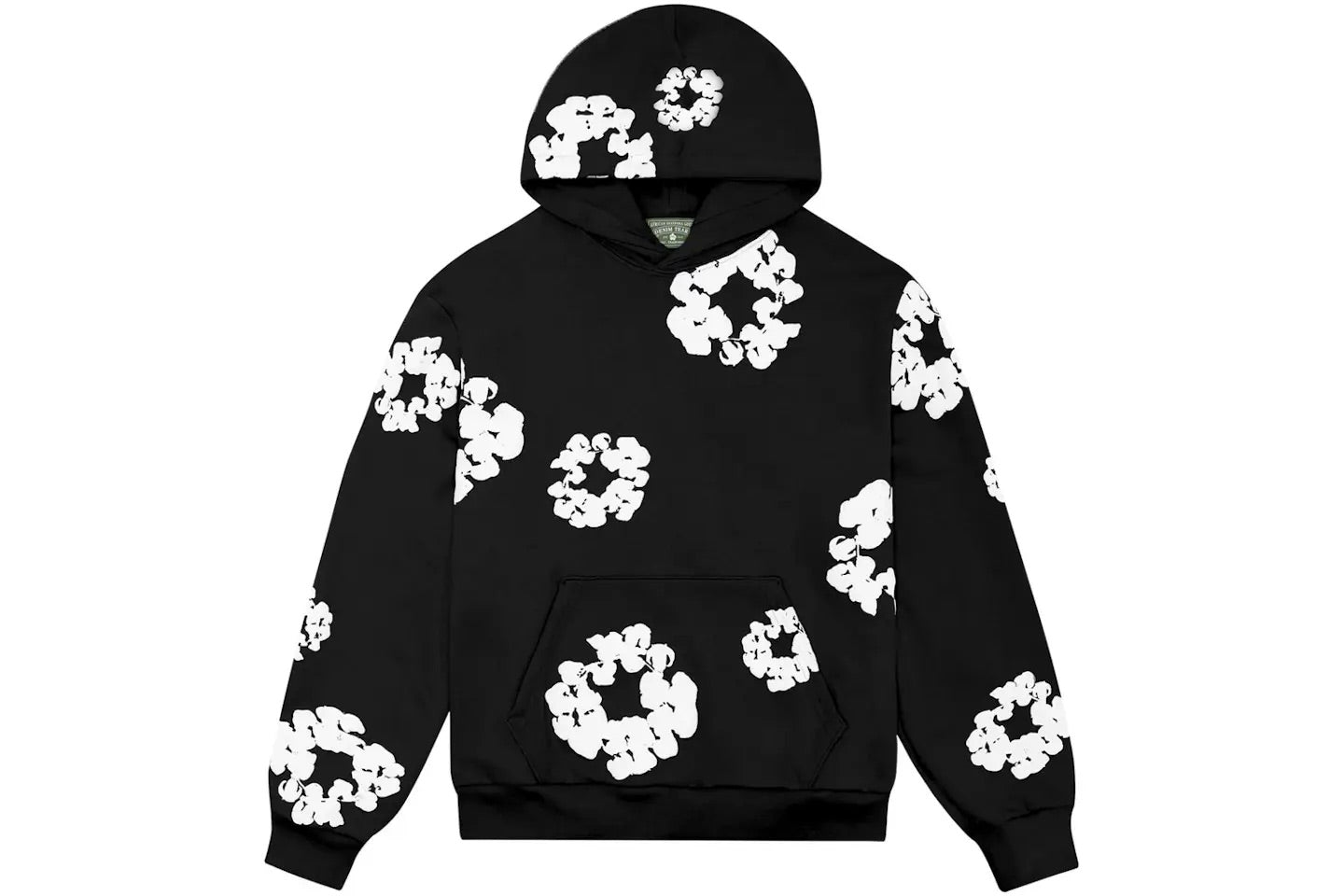 DENIM TEARS COTTON WREATH HOODIE - “Black”