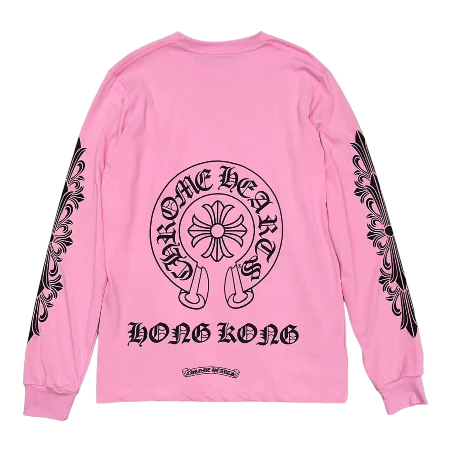 CHROME HEARTS PINK HONGKONG LONG SLEEVE TOP