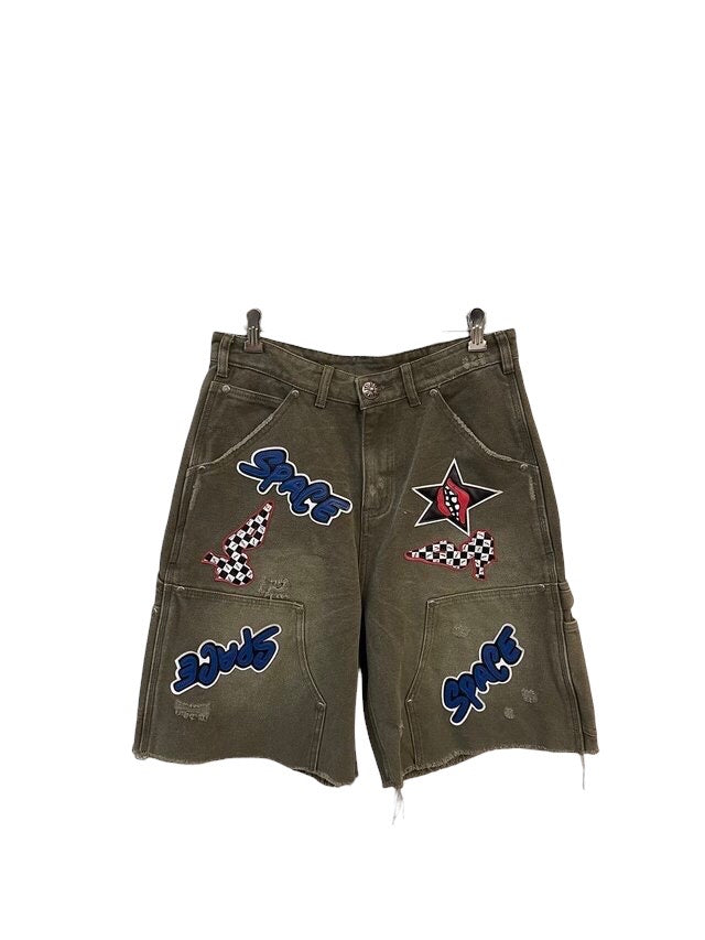 CHROME HEARTS MATTY BOYS DENIM SHORT