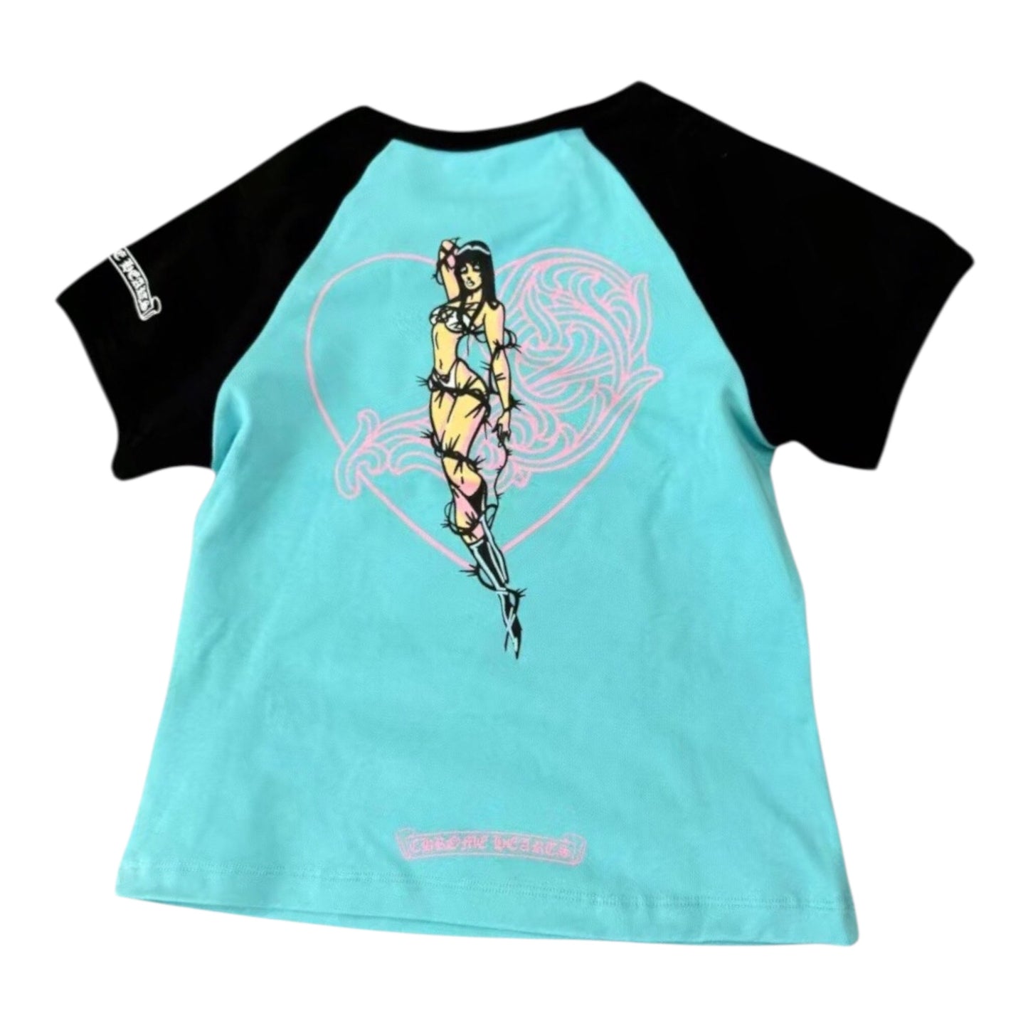 CHROME H DEADLY DOLL COMIC TEE
