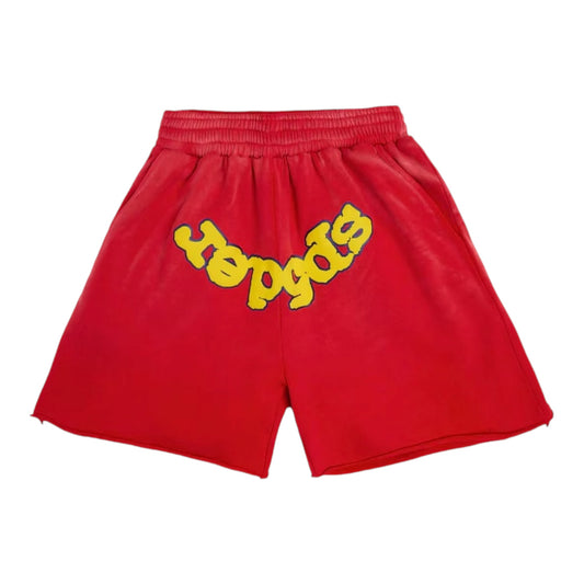 SP5DER WORLDWIDE OG LOGO SWEATSHORT “Red”