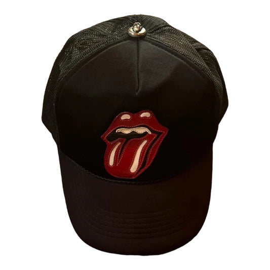 CHROME HEARTS ROLLING STONE TRUCKER HAT