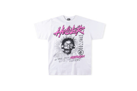 HELLSTAR HEAVEN SOUNDS WHITE/ PINK TEE